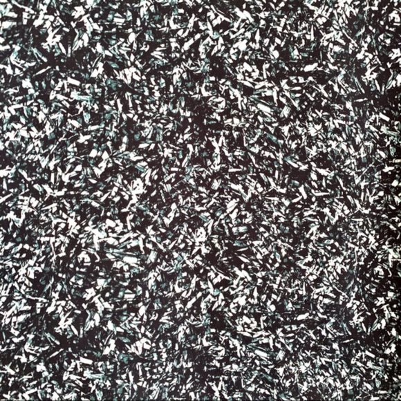 New COS high neck ditsy geometric microprint split back long sleeve blouse top - Picture 7 of 16